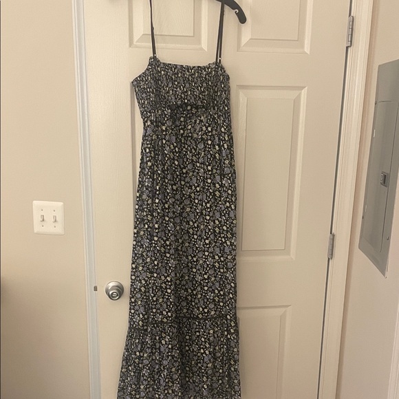 Free People Black Floral Maxi Dress: Molly Jo Midi dress - Picture 8 of 10